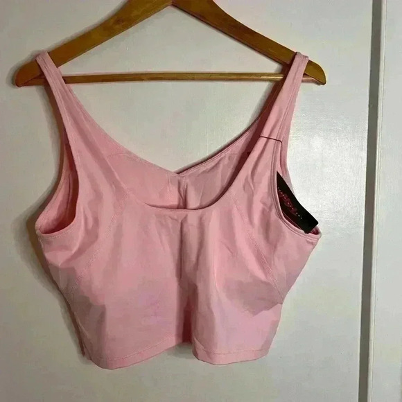 BNWT Women’s Light Pink Sports Bra/Tank by The Gym People Size  XL - Picture 8 of 8